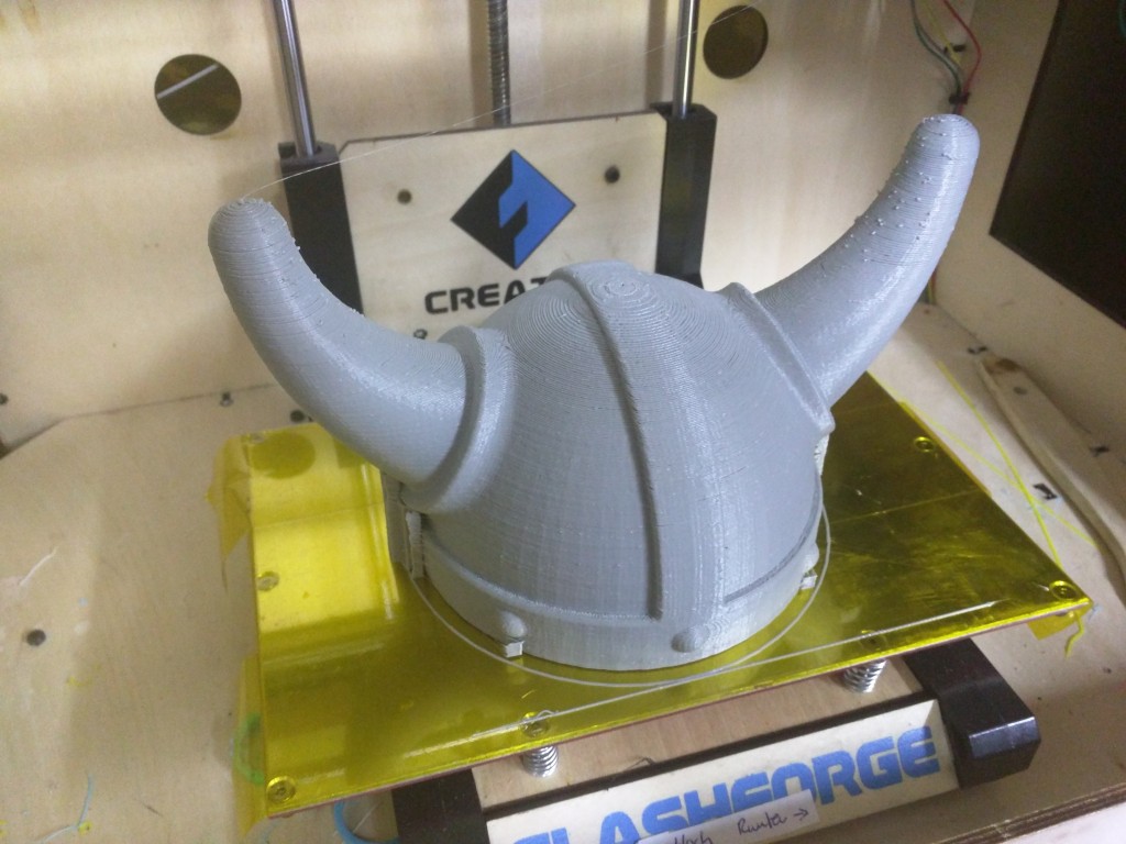 Wikinger Helm in 3D gedruckt