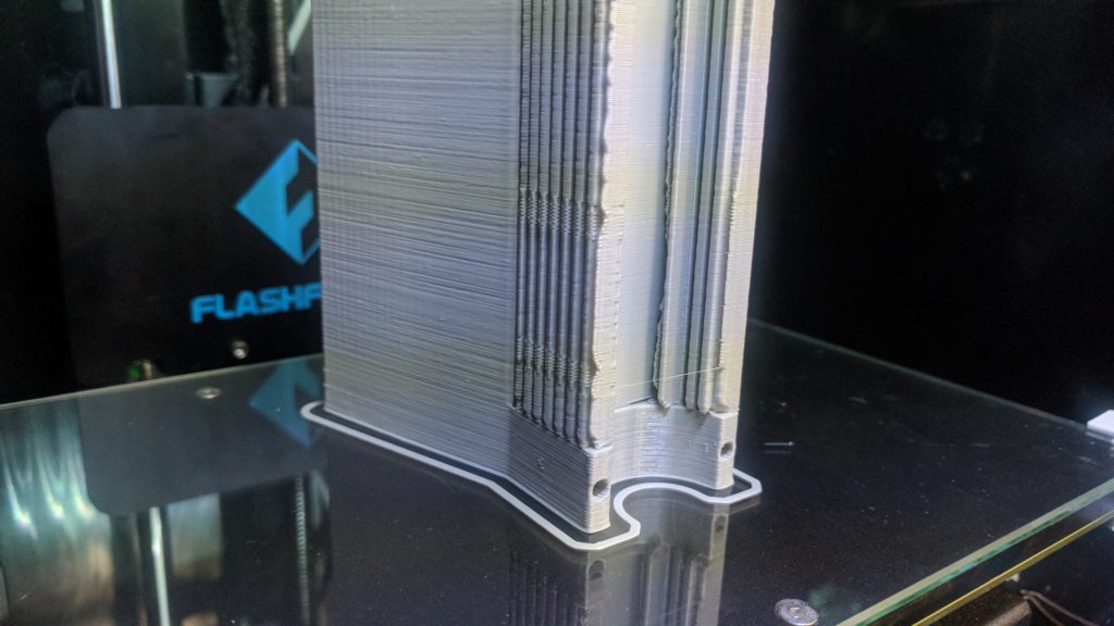 3D-Druck auf FFCP mit Glasbett